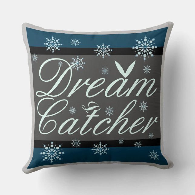 Dubbla Sided Dream Catcher Dekorativ kudde (Baksida)