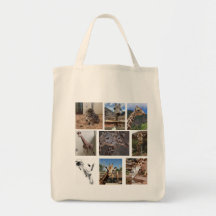 Dubbla Sided Giraffe Tote