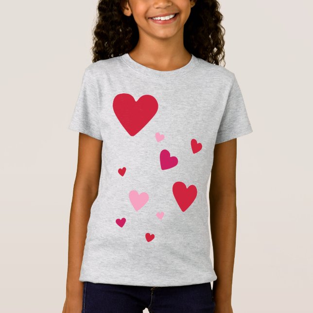 Dubbla Sided Girls' T-Shirt (Framsida)