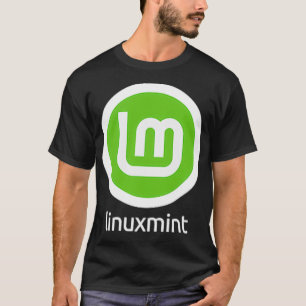 DUBBLA SIDED Linux Mint Comfortable Familiar Compu T Shirt