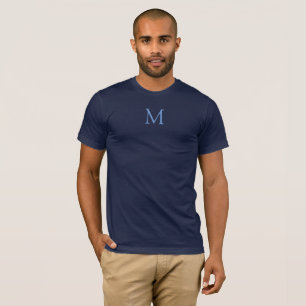 Dubbla Sided Monogram Manar TShirt Elegant Trendig T Shirt