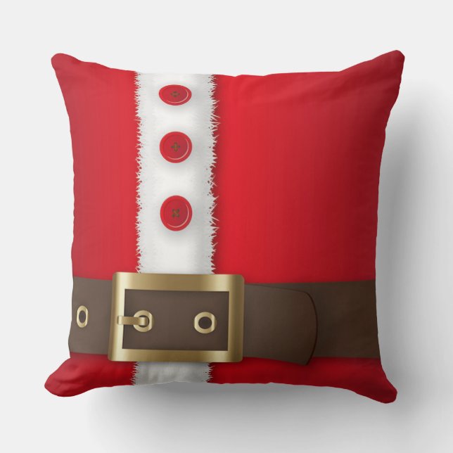 Dubbla Sided Santa Outfit jul Play Kudde (Framsida)