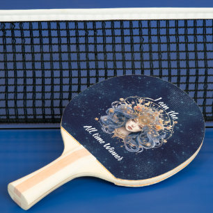 Dubbla-sidig anpassningsbar för symboltecken pingisracket