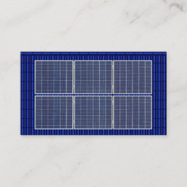 Dubbla-sidig taktop Solar Energy Blue Tak Visitkort