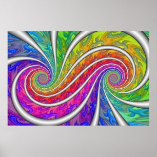 Dubbla Spiral Poster
