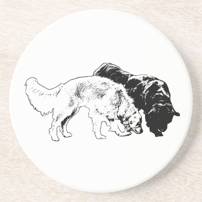 Dubbla Stride vid Nightfall Underlägg (Framsidan)