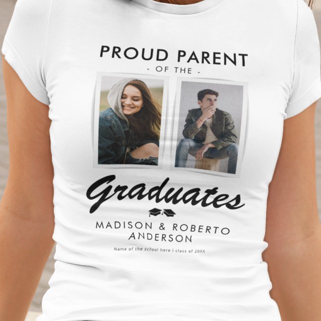Dubbla Studenten Photo T-Shirt (Skapare uppladdad)