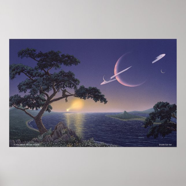 Dubbla Sunset Poster (Framsidan)