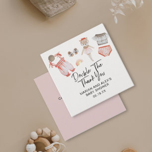 Dubbla Tack Twin Girls Clothes Favoriter Gåvor Etiketter