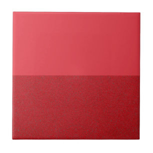Dubbla Tomato Red Ceramic Tile - Anpassa Kakelplatta