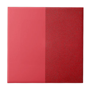 Dubbla Tomato Red Ceramic Tile - Anpassa Kakelplatta