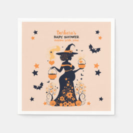 Dubbla Trouble Brew - A Twin Halloween Baby Shower Pappersservett