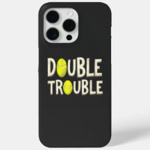 Dubbla Trouble Funny Tennis Bollar