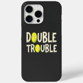 Dubbla Trouble Funny Tennis Bollar