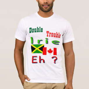 Dubbla Trouble Jamaican-canadian t-shirts