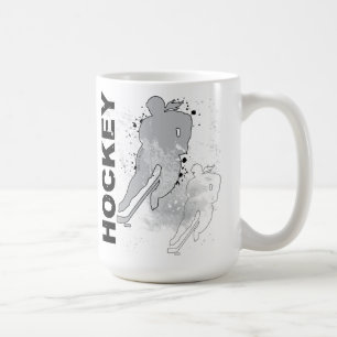 Dubbla Vision Hockey (hondjur) Kaffemugg