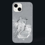Dubbla Vision Hockey Player Grått<br><div class="desc">Hockey iphone case täckmantel. Dubblans syn Hockey Player-design. Grymt,  tryckt design.</div>