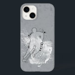 Dubbla Vision Hockey Player Grått<br><div class="desc">Hockey iphone case täckmantel. Dubblans syn Hockey Player-design. Grymt,  tryckt design.</div>