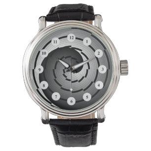Dubbla Yin Yang Spiral (Classic) av Kenneth Yoncic Armbandsur