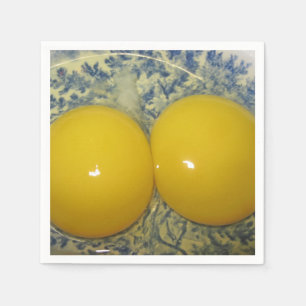 Dubbla Yolk Egg Napkin Pappersservett