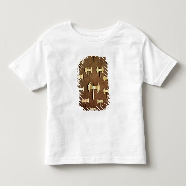 Dubbla yxor för miniatyr t-shirt (Framsida)