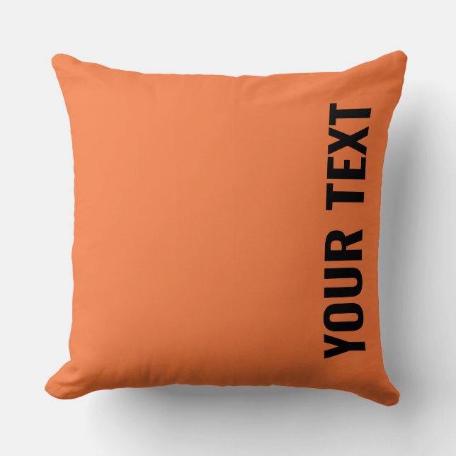 Dubblan anpassade Orange, Athletic  Side Kudde (Framsida)