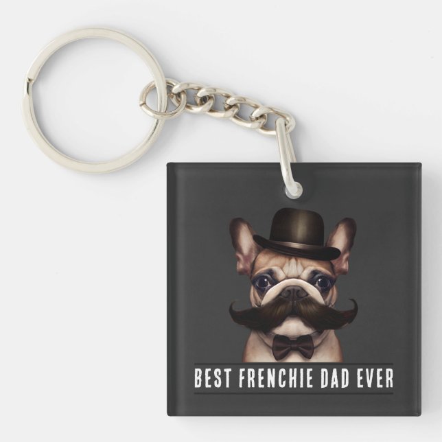 Dubblan Best Frenchie Pappa någonsin Custom Name S (Framsidan)