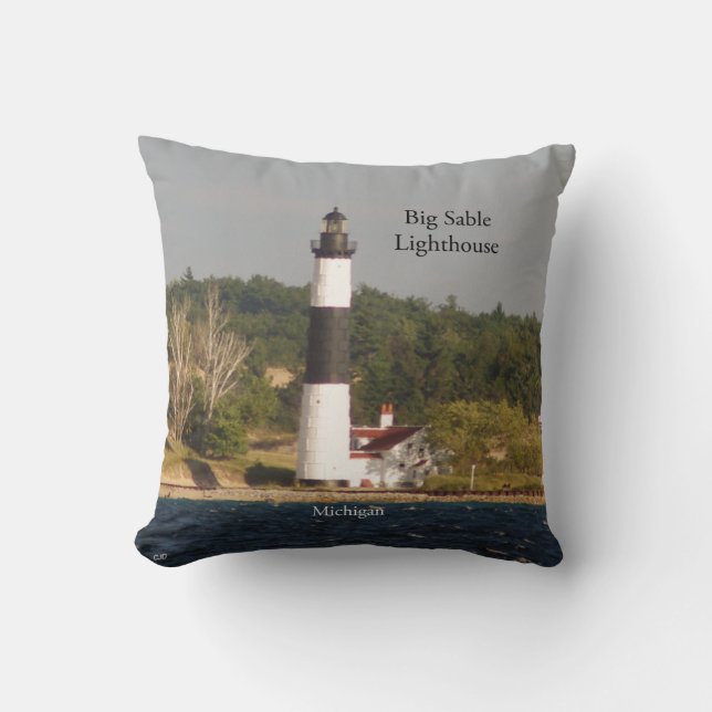 Dubblan Big Sable Lighthouse (stor yta), sida vid  Kudde (Framsida)