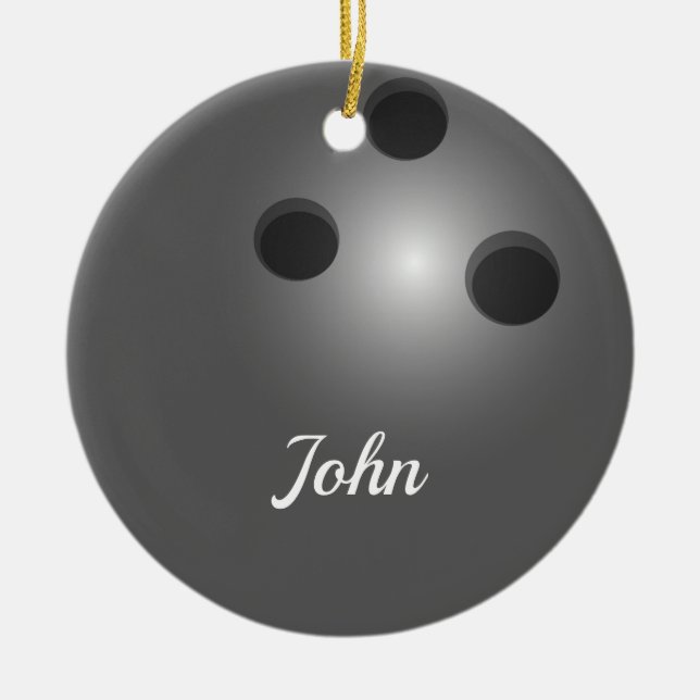Dubblan Bowling Ball Sided Ornament Round (Framsidan)