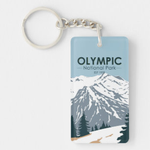Dubblan i Olympic National Park Washington Sided