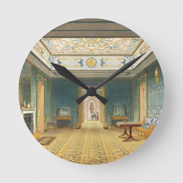 Dubblan Lobby eller Gallery (söderut) ovanför korr Rund Klocka (Framsida)