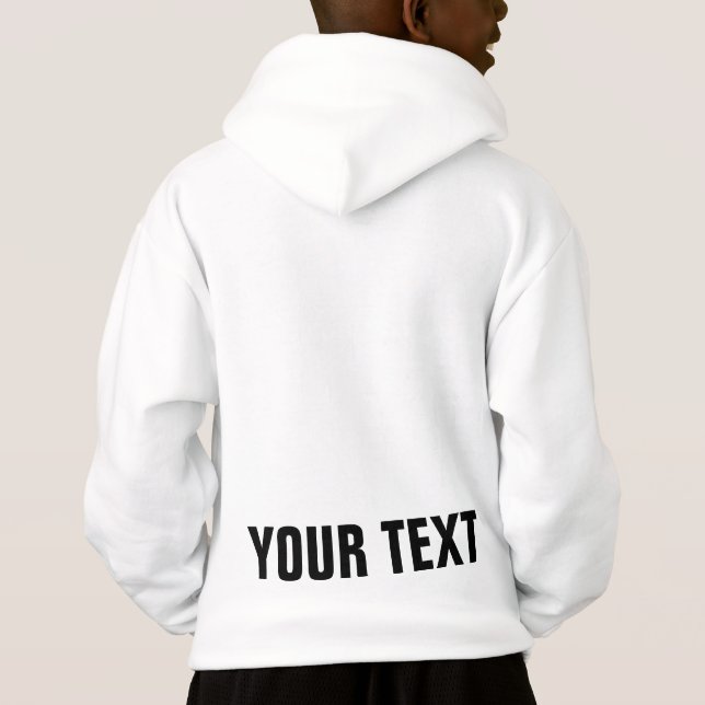 Dubblan Modern Elegant Design Template Boys (desig T Shirt (Baksida)