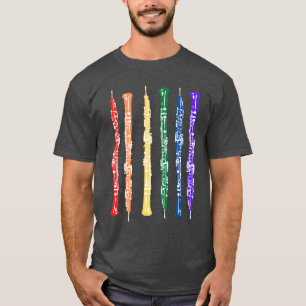 Dubblan Oboe Oboist Player har lästs T Shirt