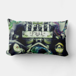 Dubblan Rusty and Mossy Engine Sided Dieselpunk Th Lumbarkudde