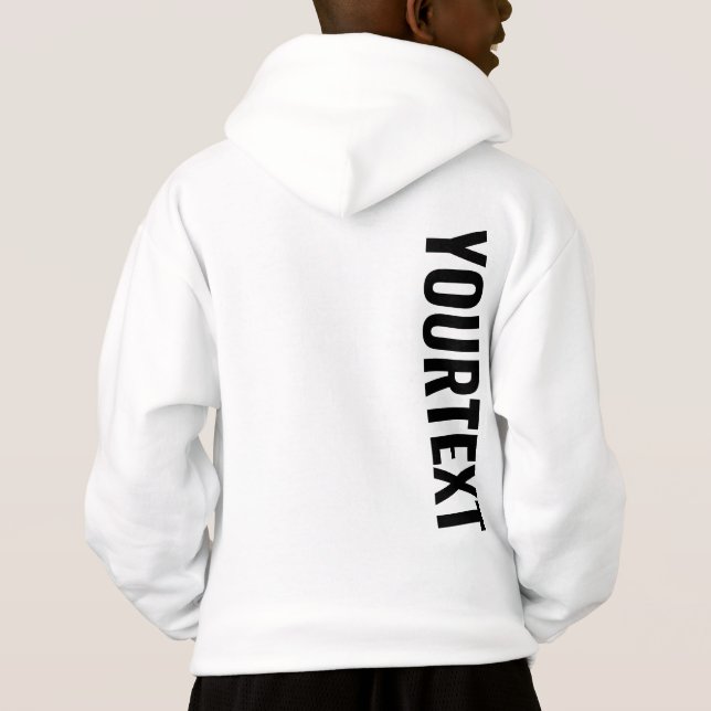 Dubblan Teckensnittstext, utskrivet med stora teck T Shirt (Baksida)