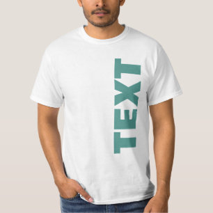 Dubblan Text Namn Anpassningsbar Sida Manar T Shirt