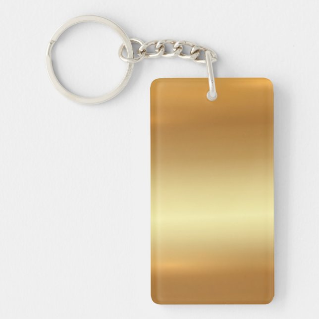 Dubblan Tlamor Guld-rektangelmall, tom  (Framsidan)