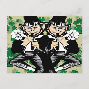 Dubblan Tur Leprechaun Vykort