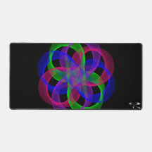 Dubblans geometriska loop MMouse Pad Mat