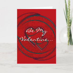 Dubblans hjärtan är min Valentine i vitt I Helgkort