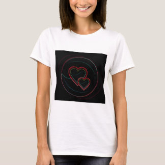 Dubblans hörn i svart t-shirt