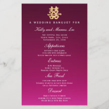 Dubblans lycka | Bröllop Banquet Menu