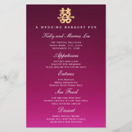 Dubblans lycka | Bröllop Banquet Menu