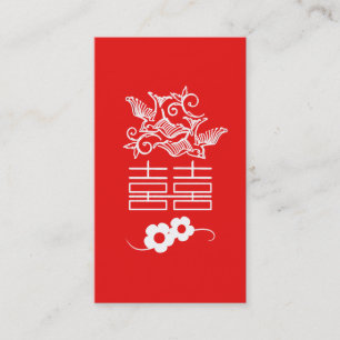 Dubblans lycka - Feng Shui-Affärskortet Visitkort