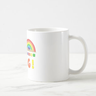 Dubblans regnbåge kaffemugg