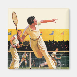 Dubblas Tennis Match Magnet