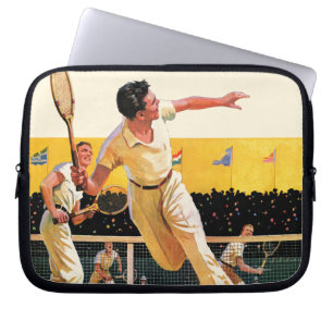 Dubblatennismatch Laptop Sleeve