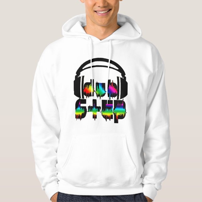 Dubblethörlurar Hoodie (Framsida)