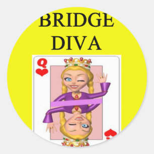 dubblett överbryggar den modiga spelare runt klistermärke
