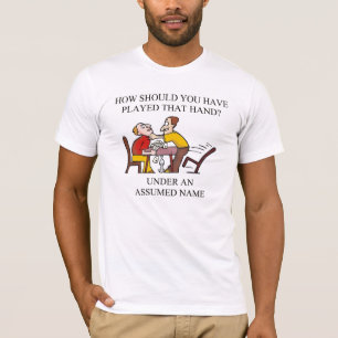 dubblett överbryggar den modiga spelare t-shirt